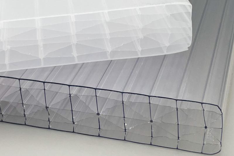 Doppelstegplatten 32mm  |  Polycarbonat  |  Klar