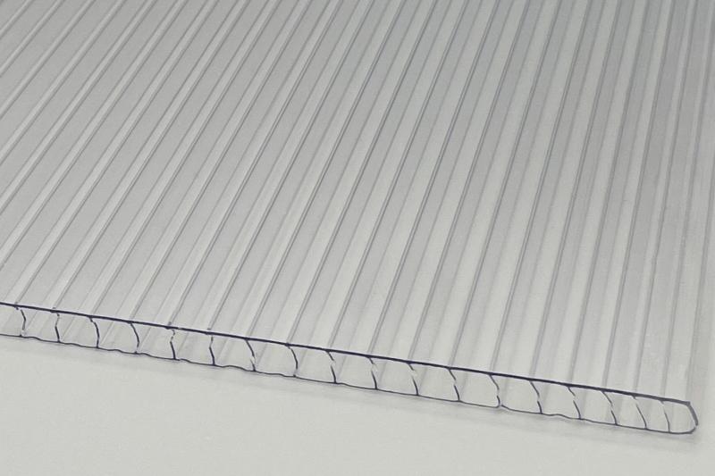 Doppelstegplatten 6mm  |  Polycarbonat  |  Klar